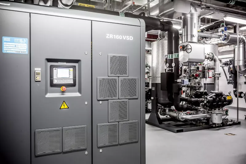technical upgrade of its compressed air supply system